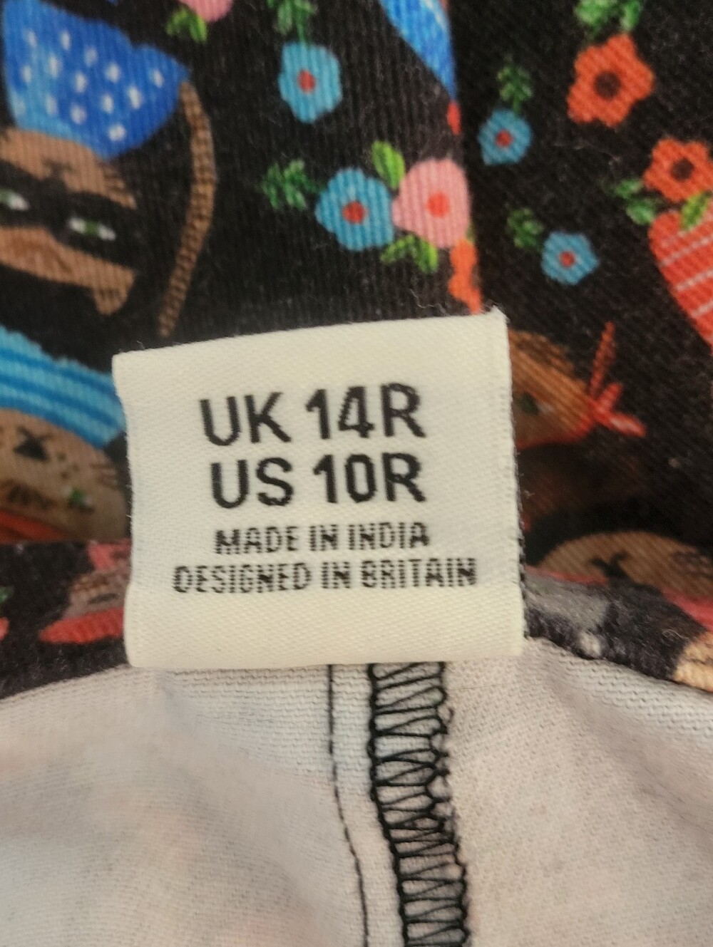Cotton Overalls - Colorful Pattern - Picture 7 of 9